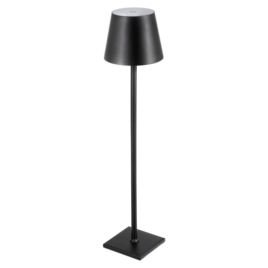 Cordless Table Lamp 2 PCS Rechargeable Battery Desk Lamp Adjustable Height Black