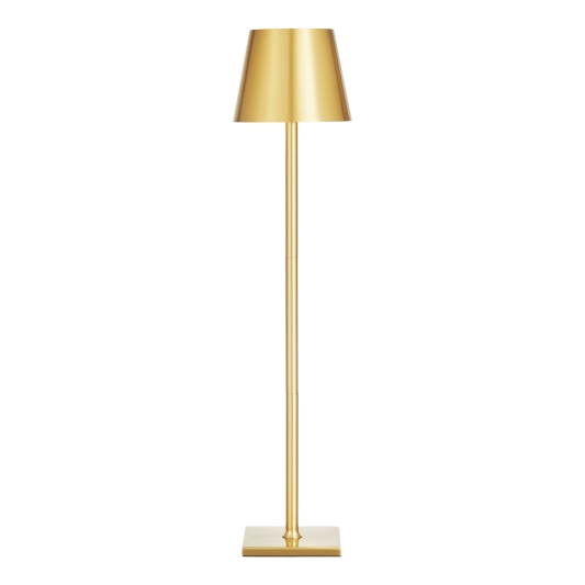 Cordless Table Lamp 2 PCS Rechargeable Battery Desk Lamp Adjustable Height Gold