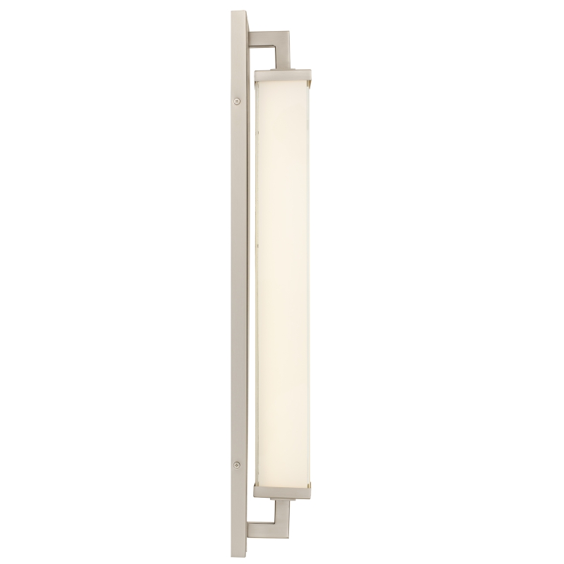 28-Inches Brushed Nickel Integrated LED Bathroom Vanity Light Bar