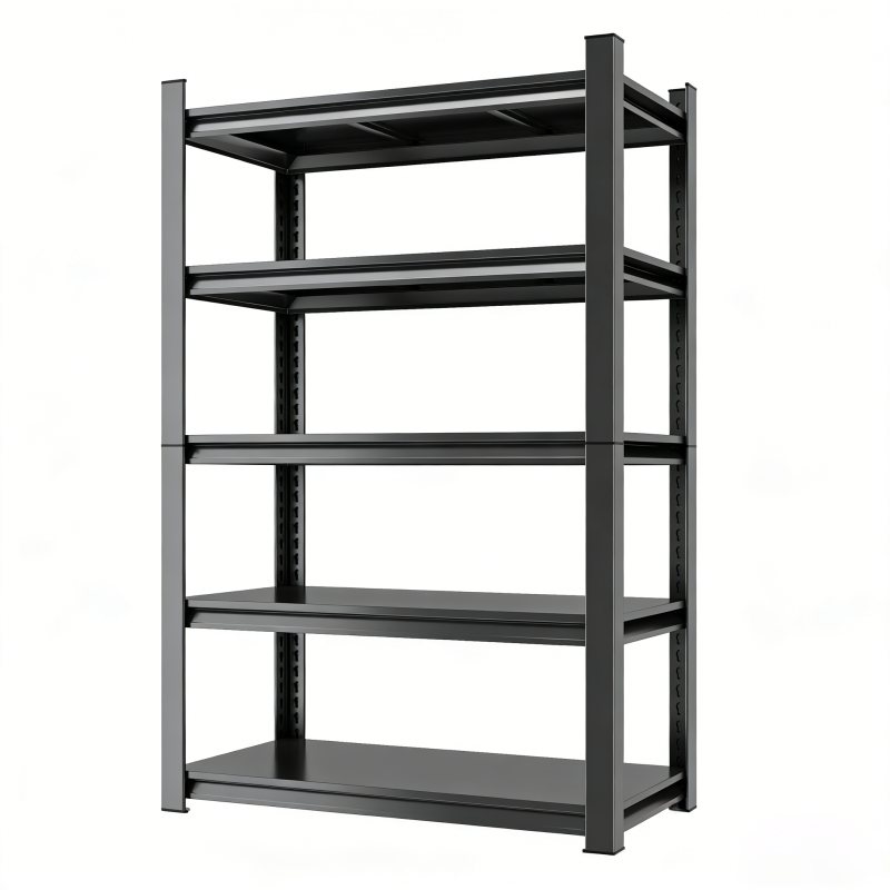 5 Tier Adjustable Storage Shelves for Garage Capable of Holding 2000 LBS Heavy Duty Metal Utility Rack Shelf Unit Ideal for Warehouse Pantry Closet and Kitchen